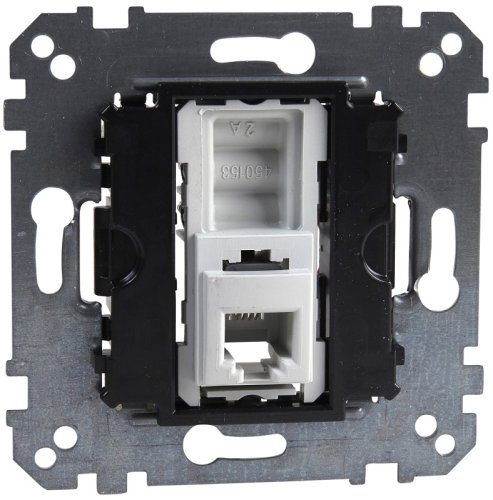 Розетка телефонная без накладки без рамки Schneider Electric Merten Antique 1-м. RJ-12  картинка